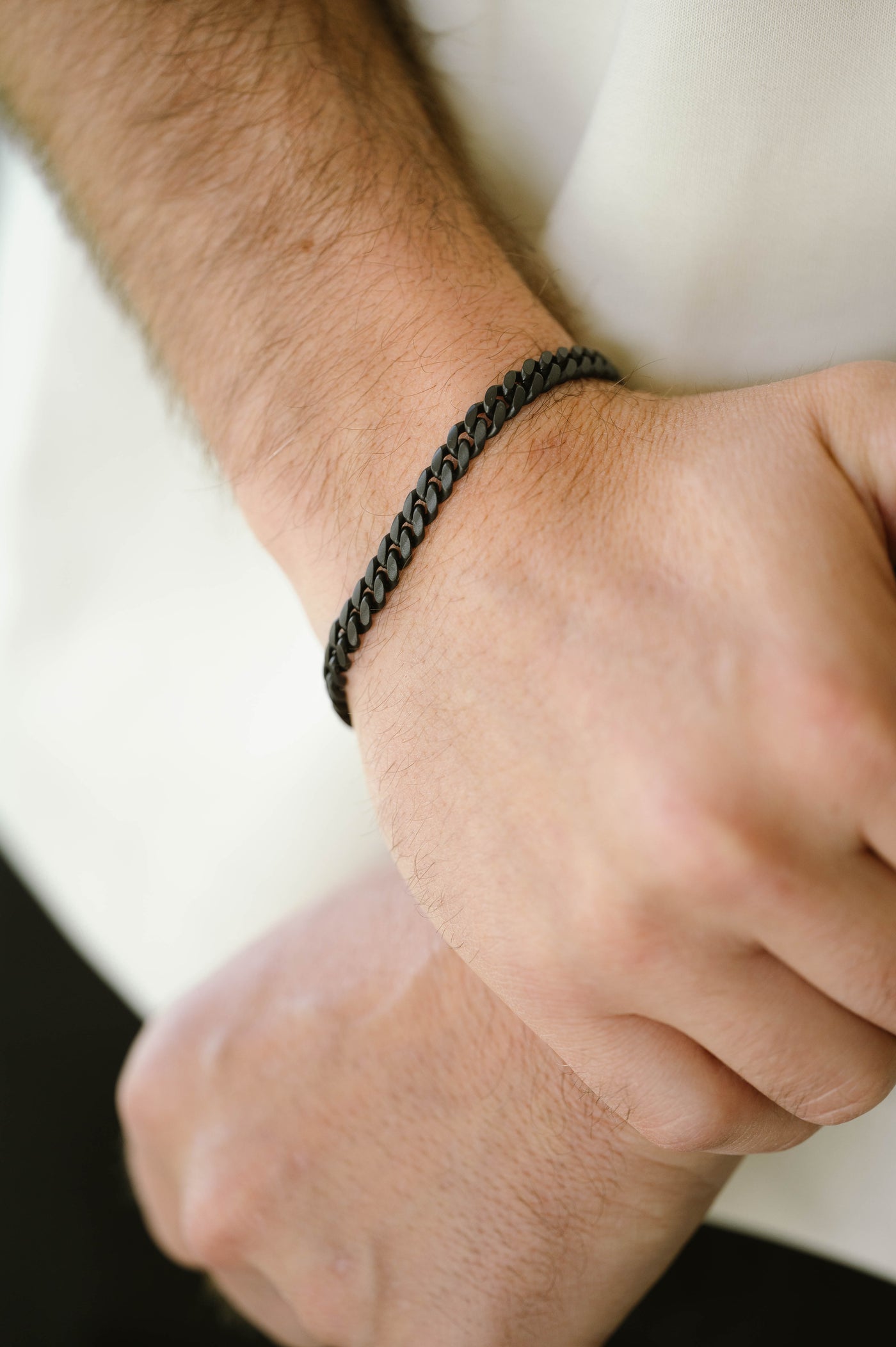 Black Stainless Steel Bracelet