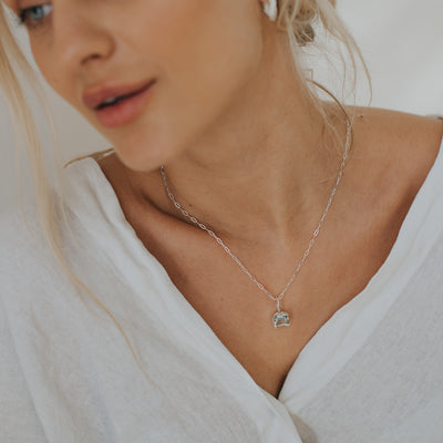 Dainty London Silver Astrid Necklace