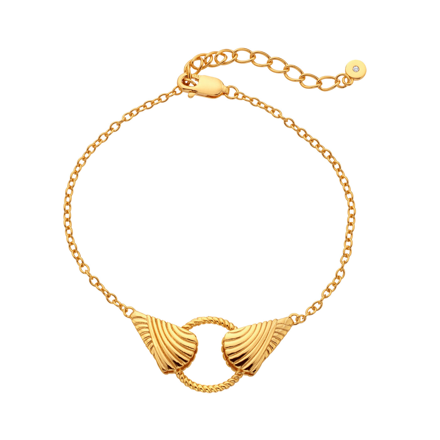 Hot Diamonds Gold Vermeil Paris Bracelet