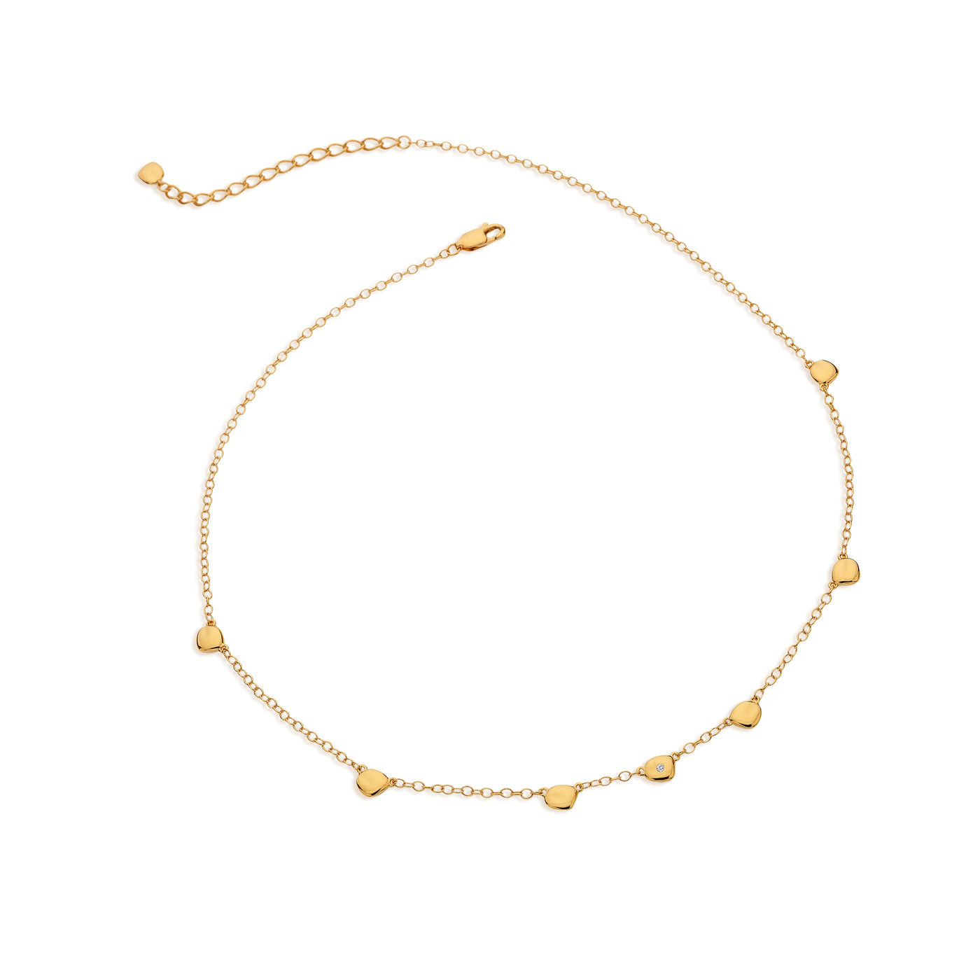 Hot Diamonds Gold Vermeil Beach Necklace