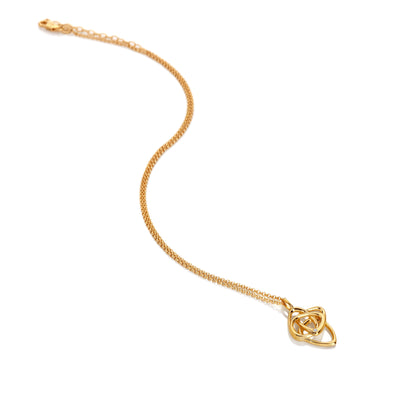 Hot Diamonds Gold Vermeil Endless Pendant Necklace