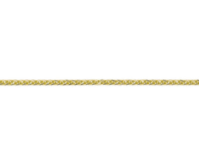 18ct Yellow Gold Filed Spiga Chain Necklace