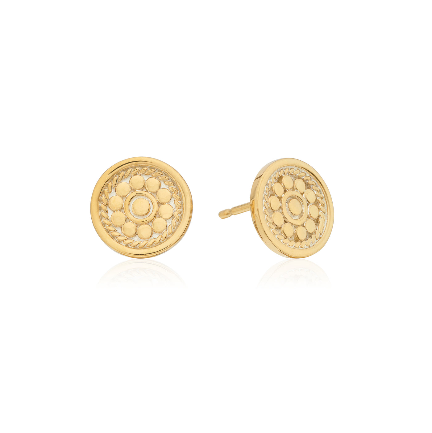 Anna Beck Gold Vermeil Round Stud Earrings