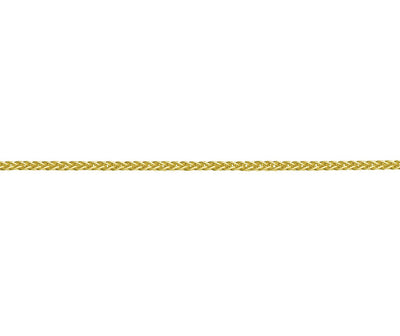 18ct Yellow Gold Spiga Chain Necklace