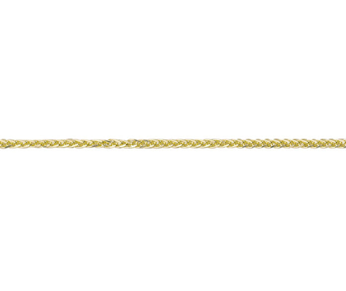 9ct Yellow Gold Filed Spiga Necklace