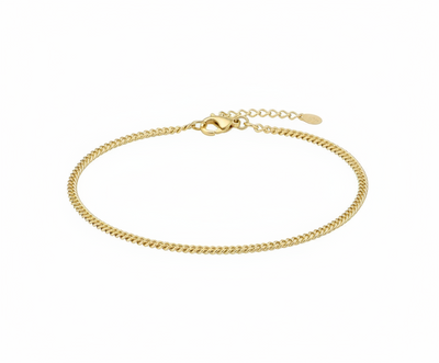 9ct Yellow Gold Filed Curb Chain