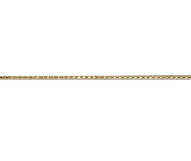 50cm 9ct Yellow Filed Round Spiga