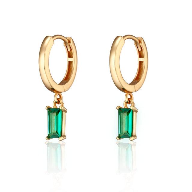 Scream Pretty 18ct Gold Vermeil Charm Hoop Earrings - Rococo Jewellery