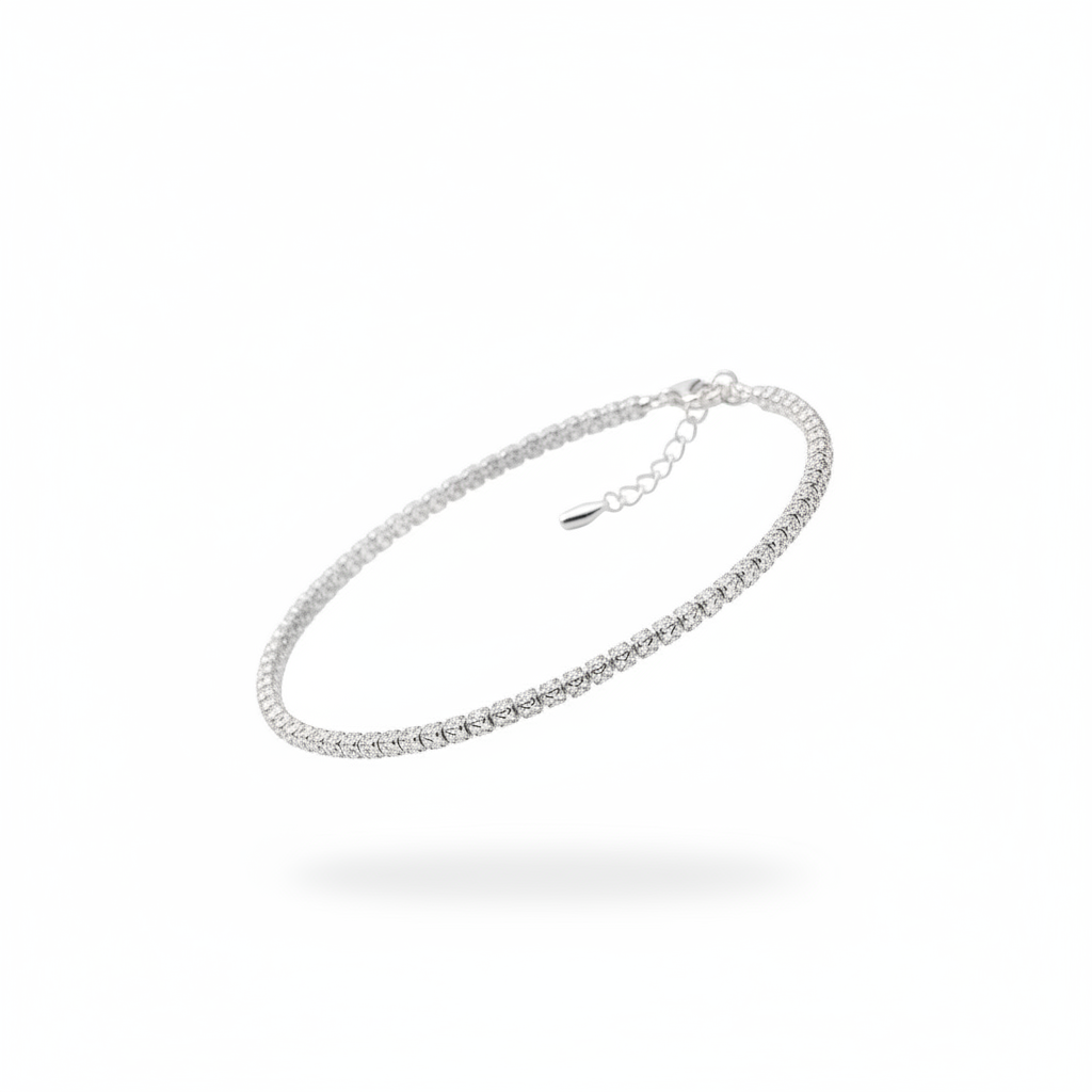 Sterling Silver Star Cubes Bracelet