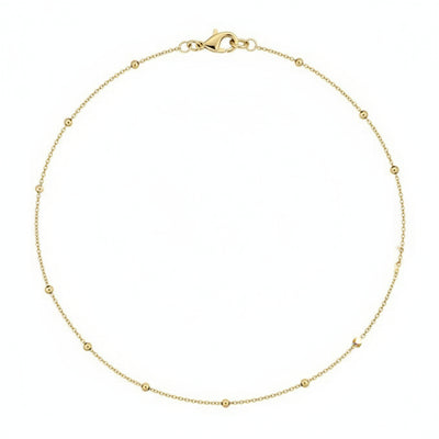 24ct Gold Plate Satellite Chain Necklace