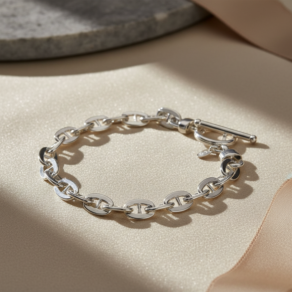 T-Bar Anchor Links Bracelet