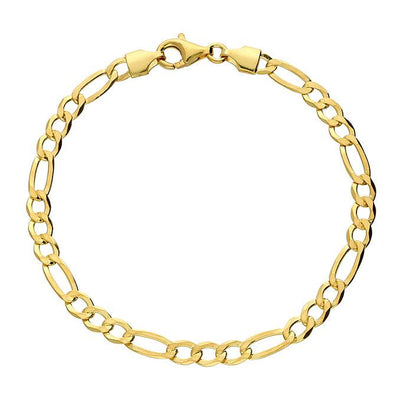 Gold Figaro Link Bracelet - Rococo Jewellery