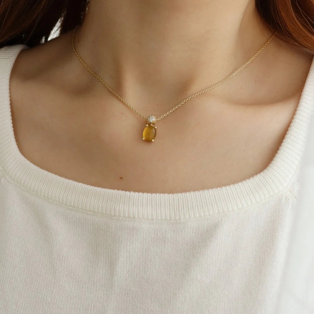 Honey Dashing Details Pendant Necklace