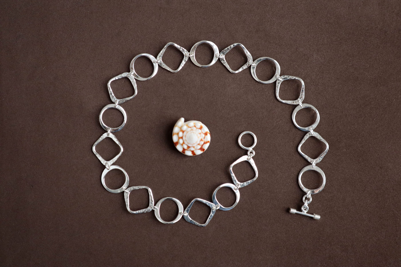 Sterling Silver Squircle Necklace