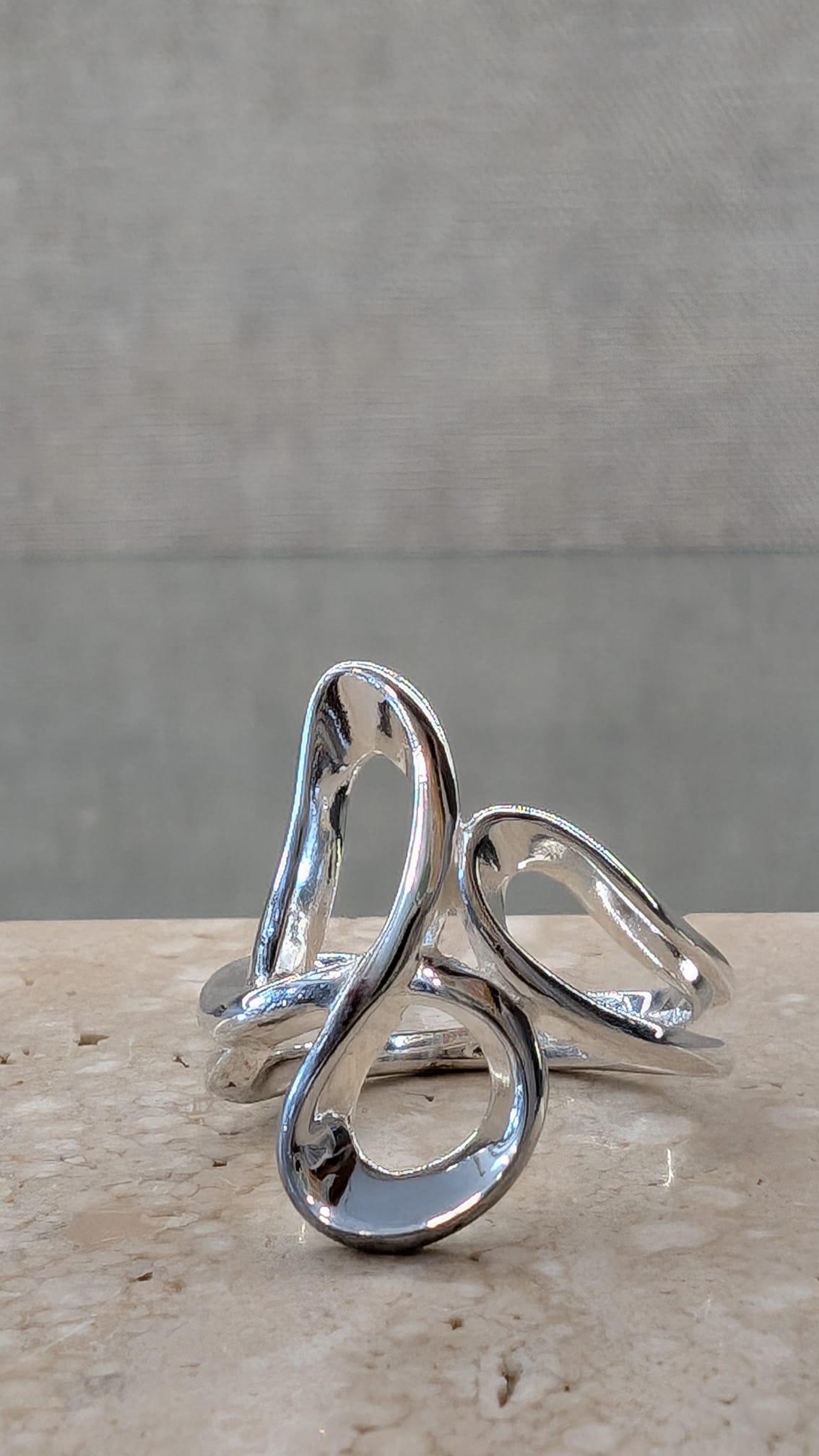 Silver Doodle Ring