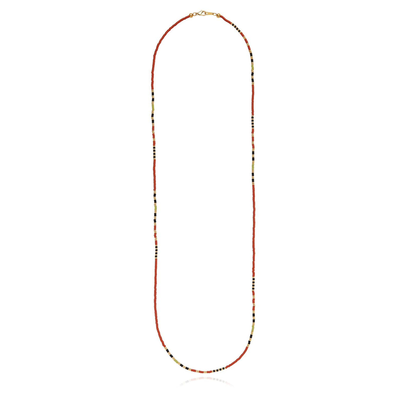 Anna Beck Shinga Gold Multicolour Beaded Necklace