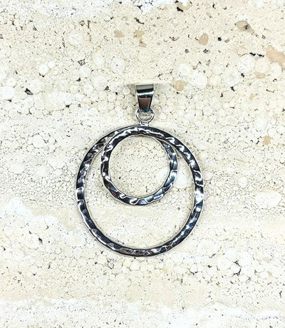 Sterling Silver Everlasting Circles Pendant