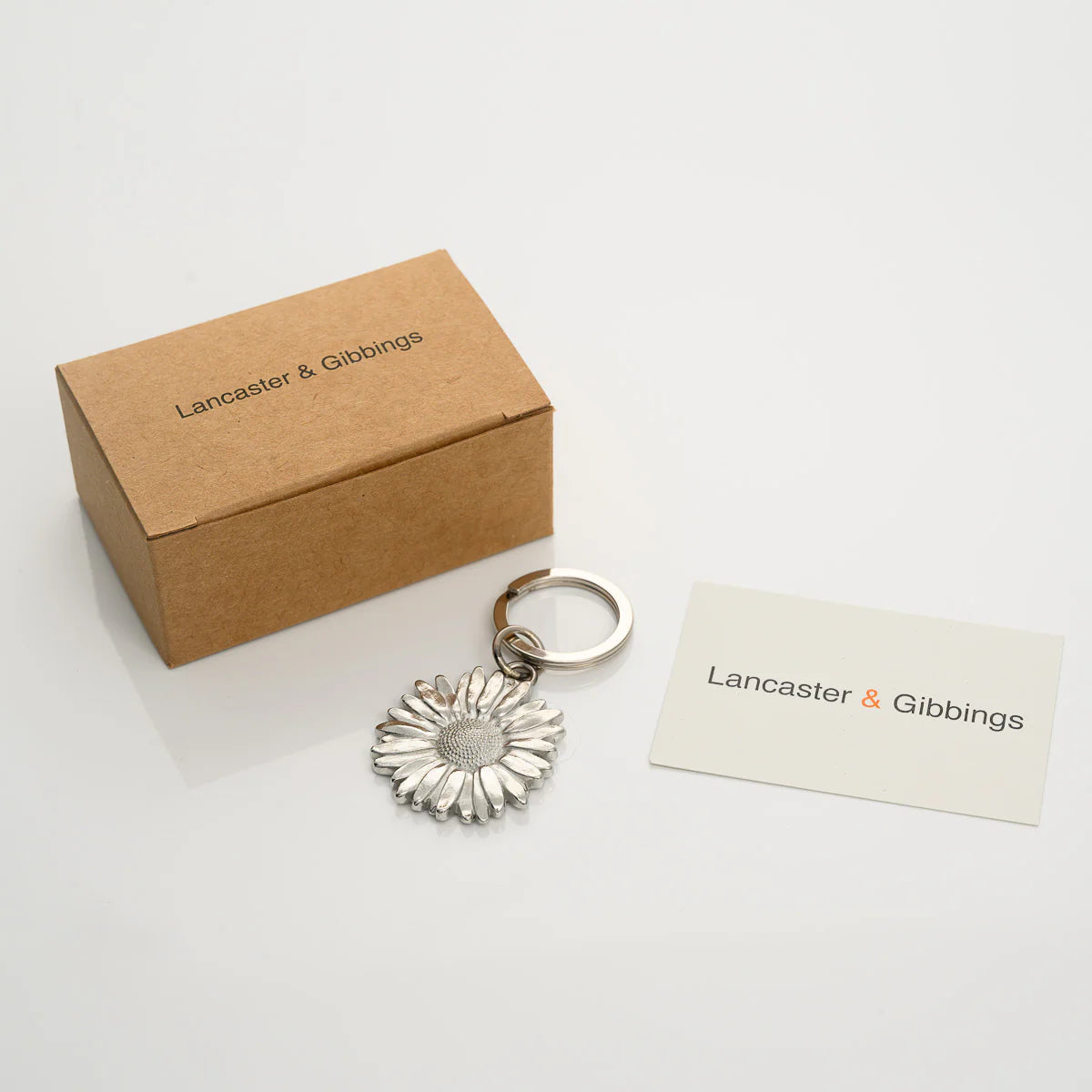Daisy Key Rings Lancaster & Gibbings Daisy Key Ring – Rococo Jewellery