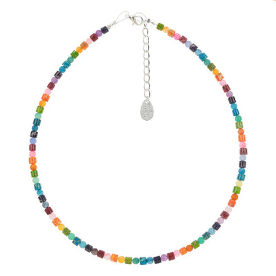 Carrie Elspeth Kaleidoscope Full Jasper Agate Necklace