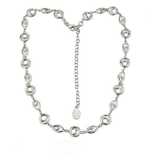 Sterling Silver Multi Element Necklace - Rococo Jewellery