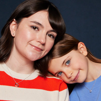 Little Star Lola Small Open Heart Pendant and Chain