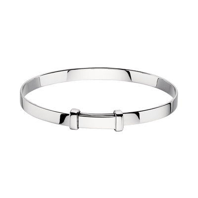 Little Star Cote Plain Baby Christening Bangle