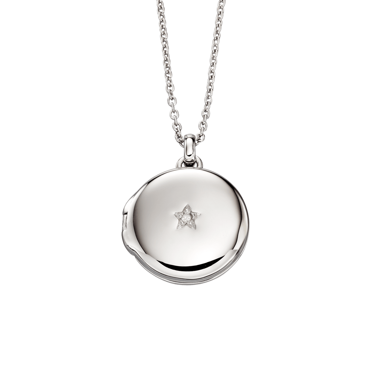 Little Star Adriana Diamond Locket Pendant