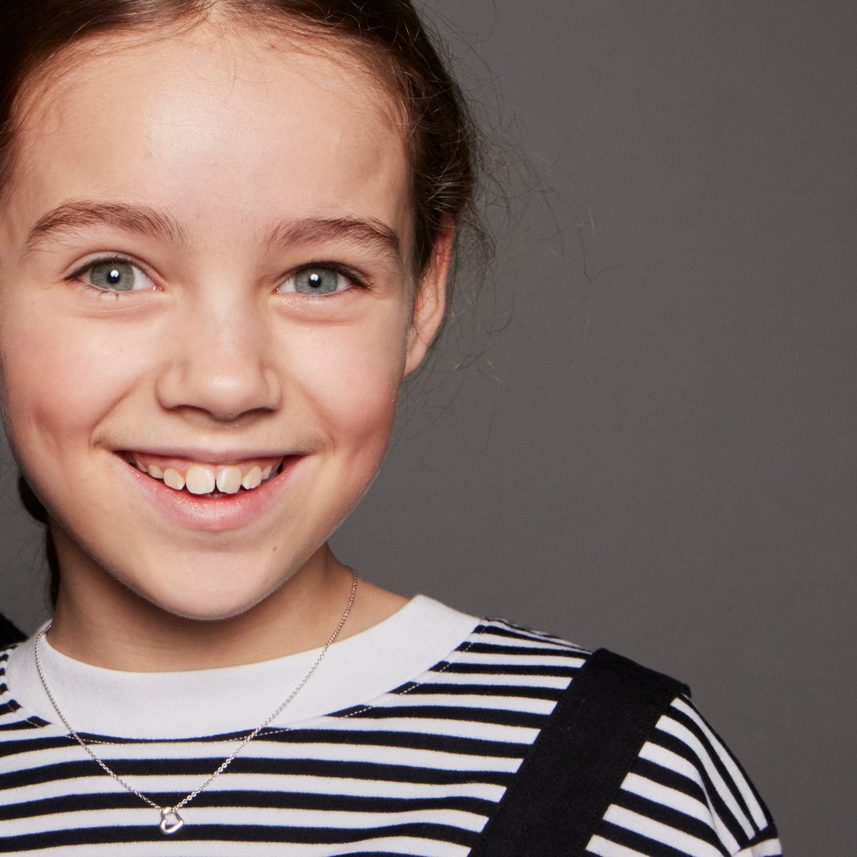 Little Star Lola Small Open Heart Pendant and Chain