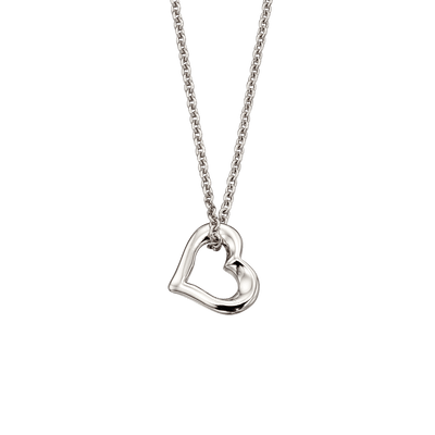 Little Star Lola Small Open Heart Pendant and Chain