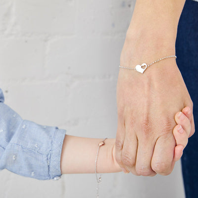 Little Star Mummy & Me My Heart Bracelet Set