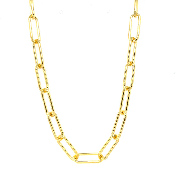 Gold Vermeil Chain Link Necklace