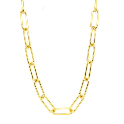 Gold Vermeil Chain Link Necklace