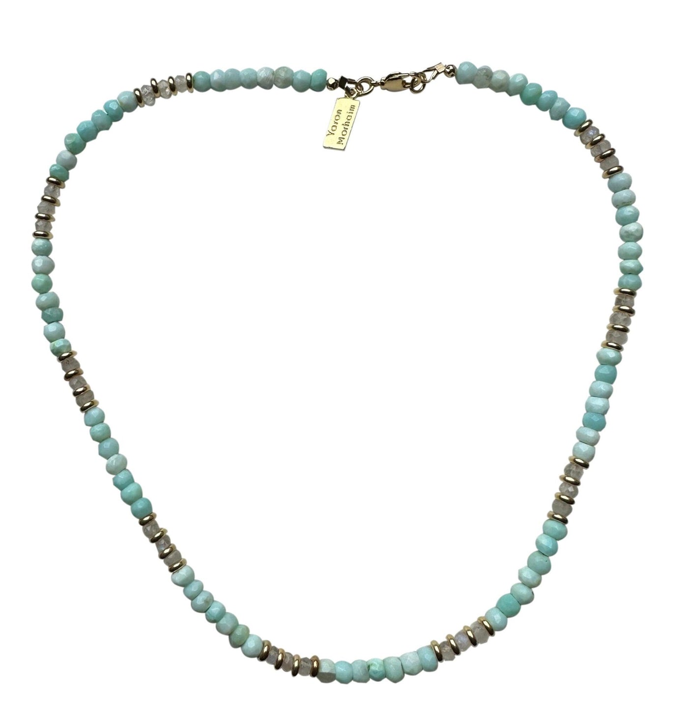 Yaron Morhaim Peruvian Opal and Moonstone Necklace - Rococo Jewellery