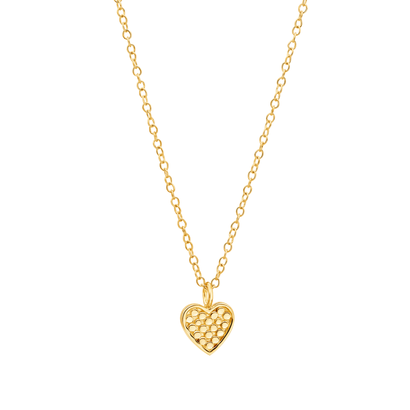 Anna Beck 18ct Gold Vermeil Small Heart Classic Necklace