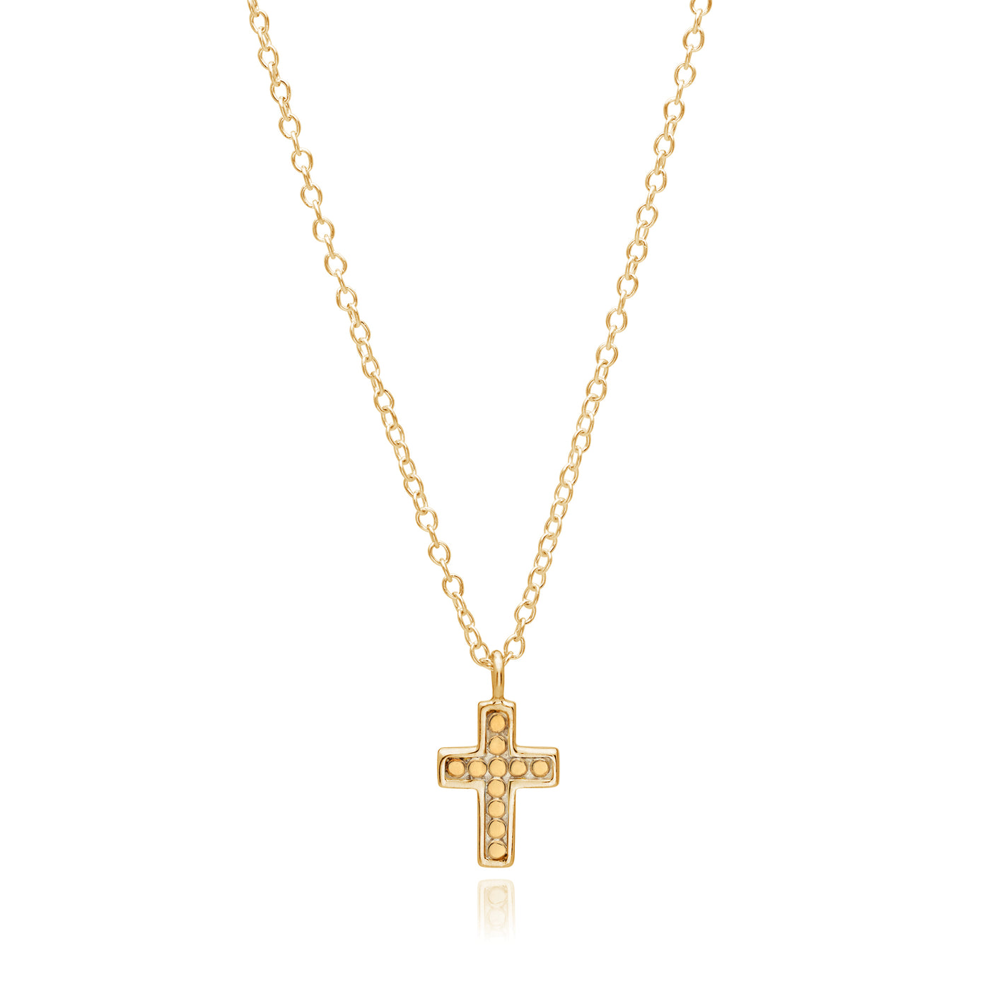 Anna Beck Dotted Cross Necklace