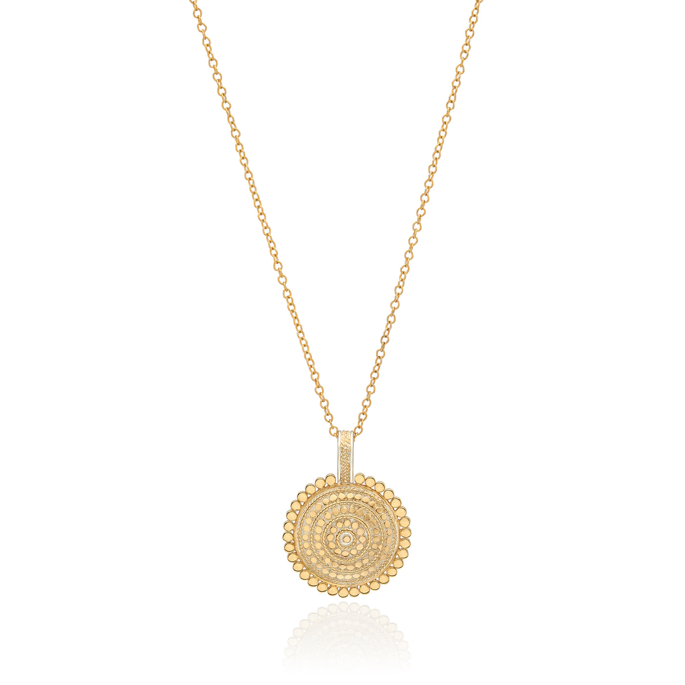 Anna Beck Scalloped Sundara Pendant Necklace