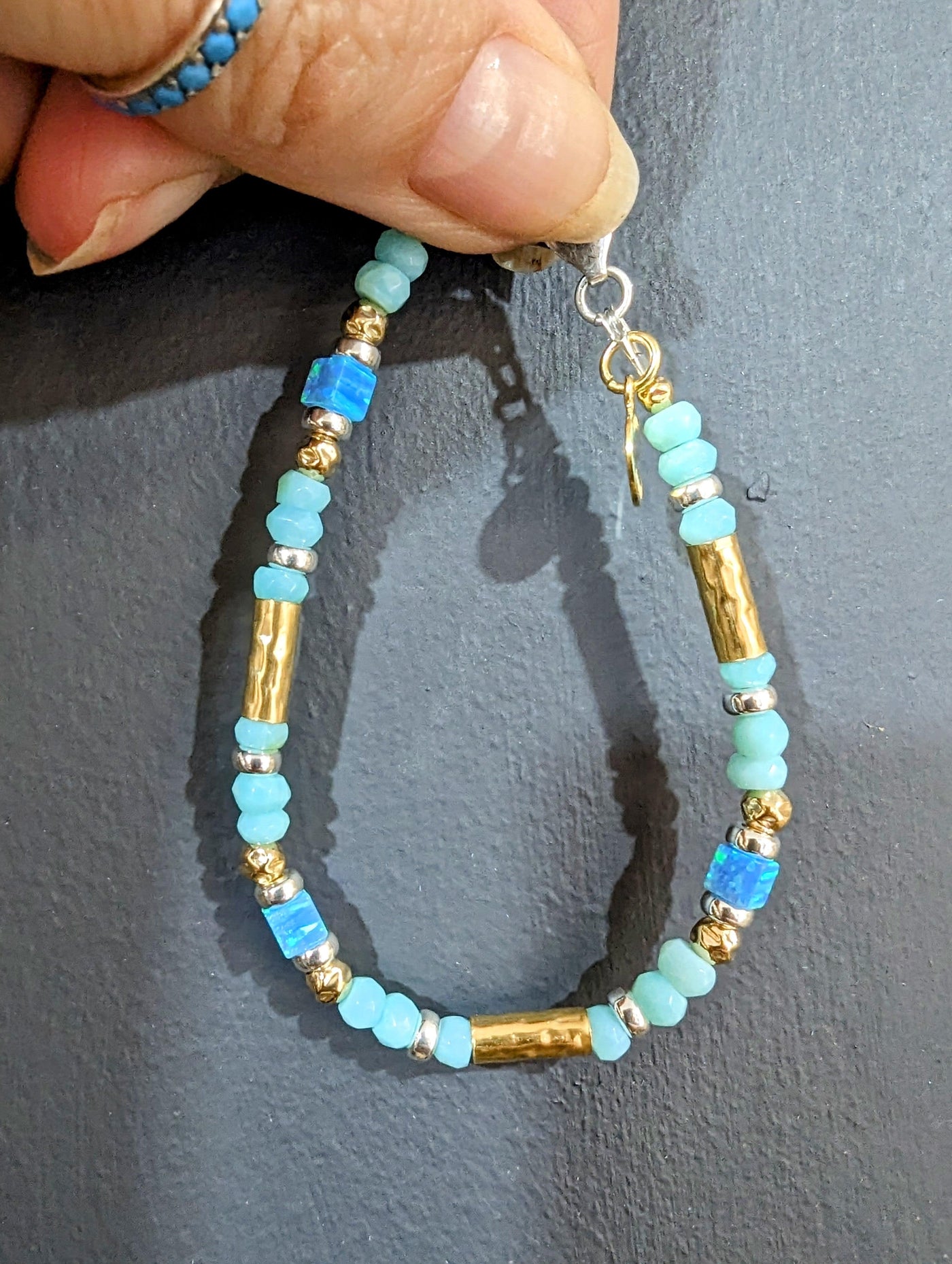 Yaron Morhaim Peruvian Opal Bracelet - Rococo Jewellery