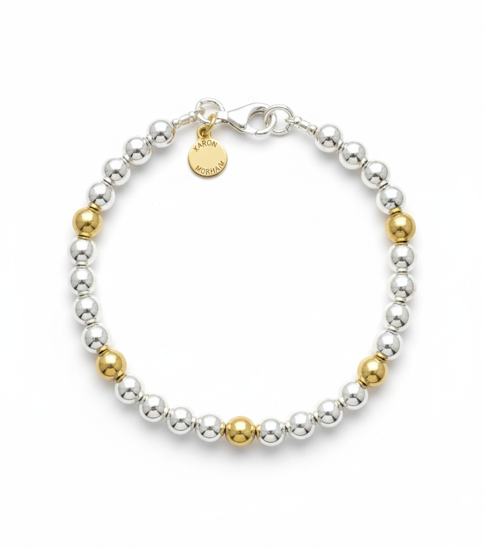 Scintillating Beads Bracelet