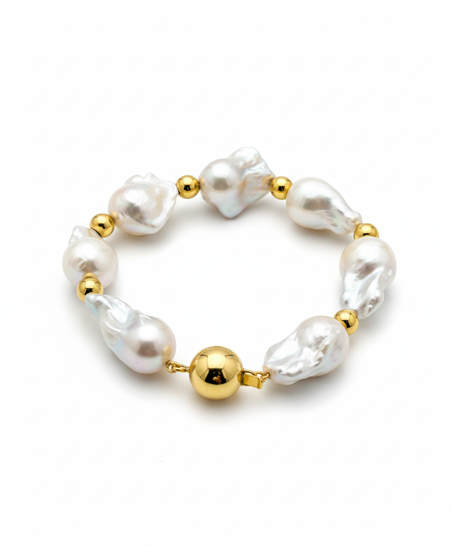 Yaron Morhaim Baroque Pearl Bracelet
