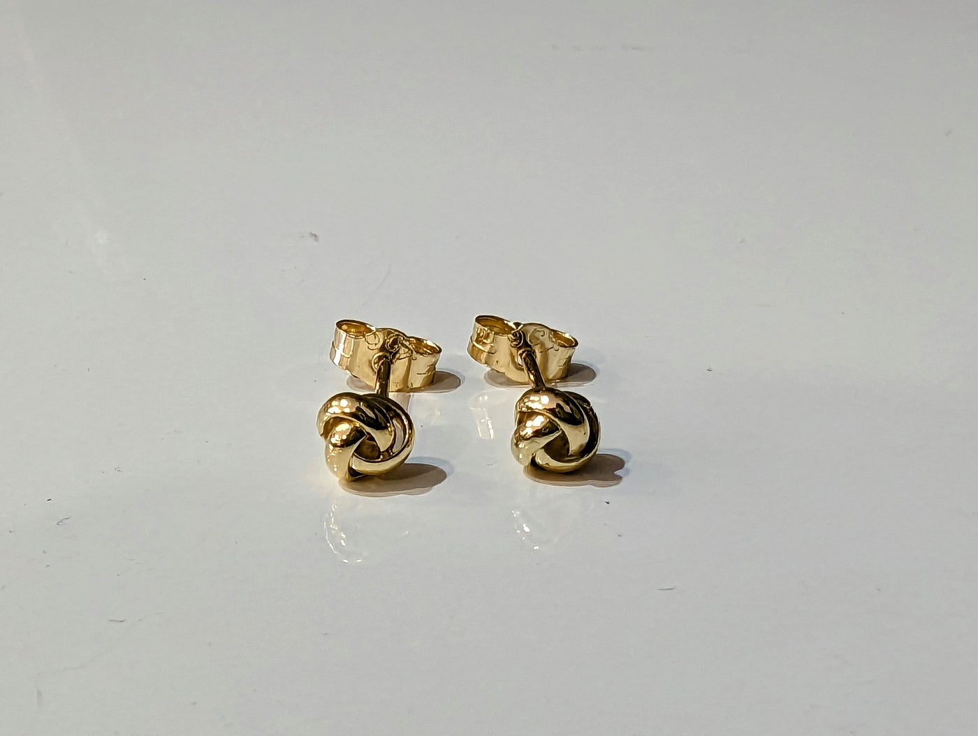 9ct Yellow Gold Love Knot Earrings - Rococo Jewellery