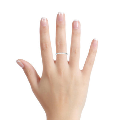 Sterling Silver Beaded Ring