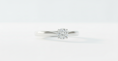 9ct White Gold 0.25ct Diamond Ring