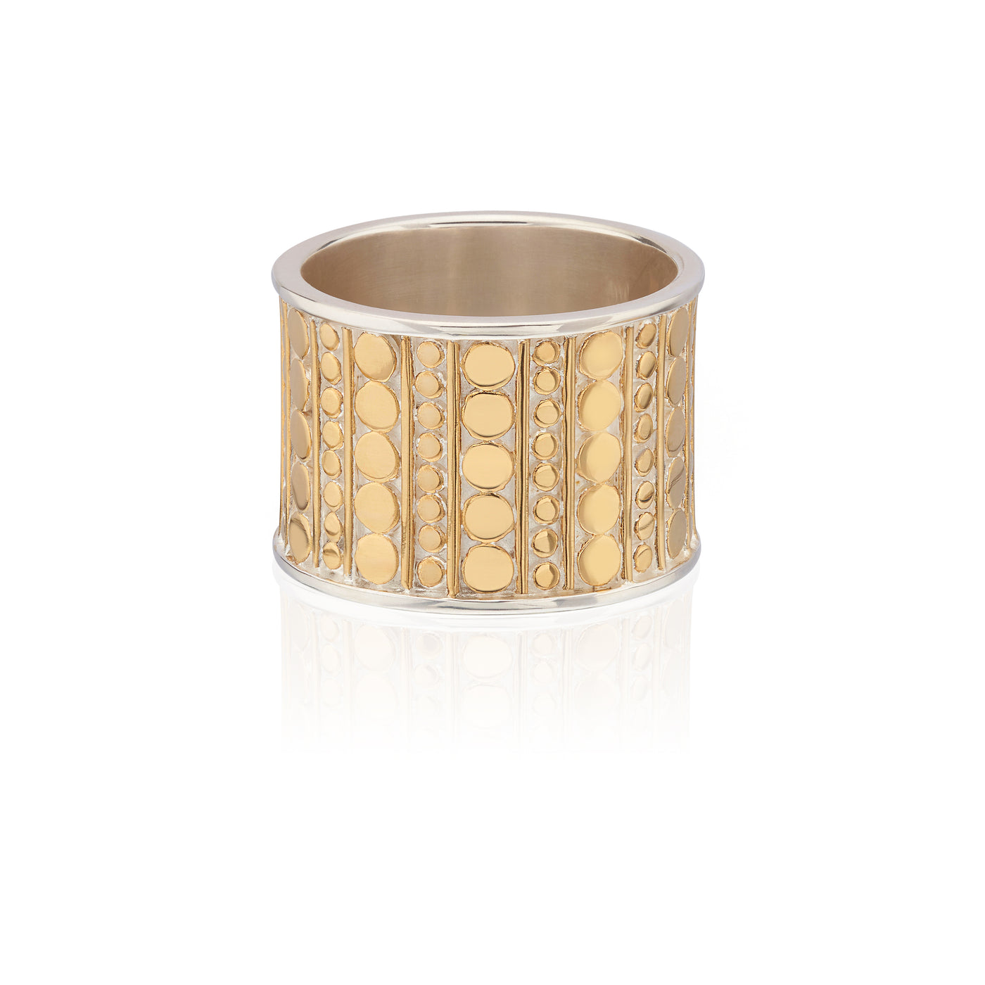 Anna Beck Contrast Dot Band Ring