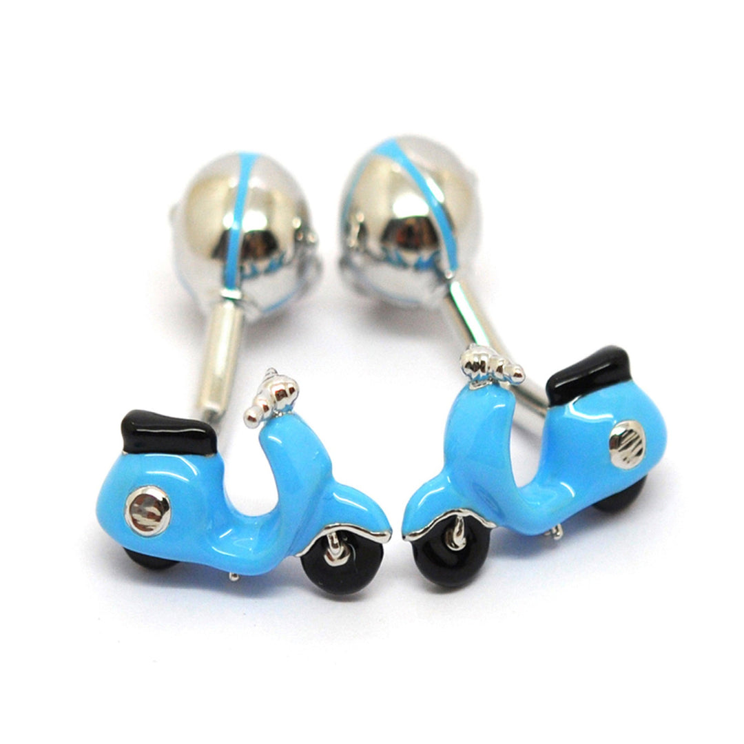 ブランド アクセサリー Babette Wasserman バベットワッサーマン テントウムシ カフス（ブルー） (カフスボタン カフリンクス) 父の日 ブランド アクセサリー Babette Wasserman バベットワッサーマン