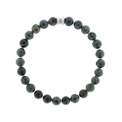 Kambaba Jasper Gemstone Beaded Bracelet