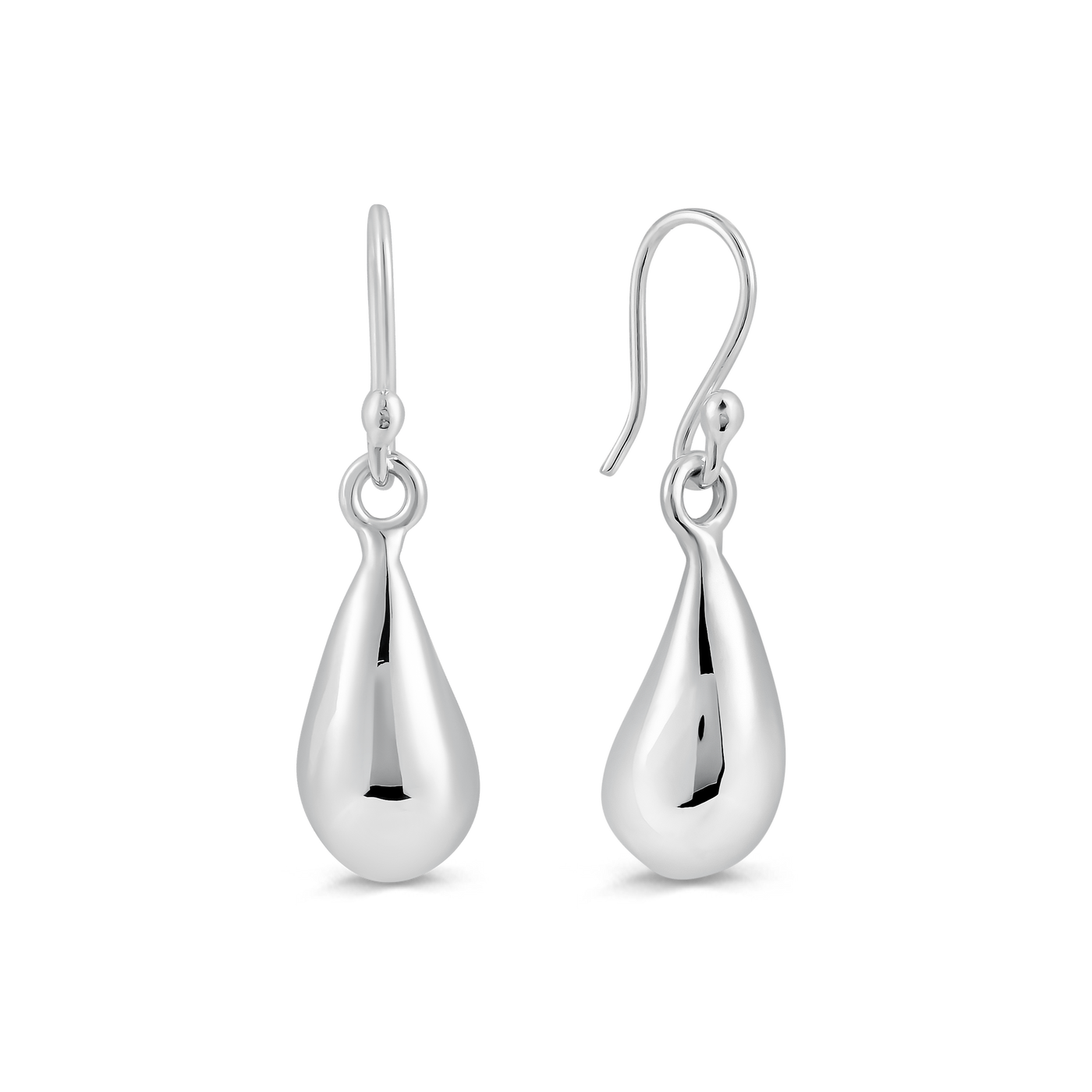 Sterling Silver Droplet Earrings