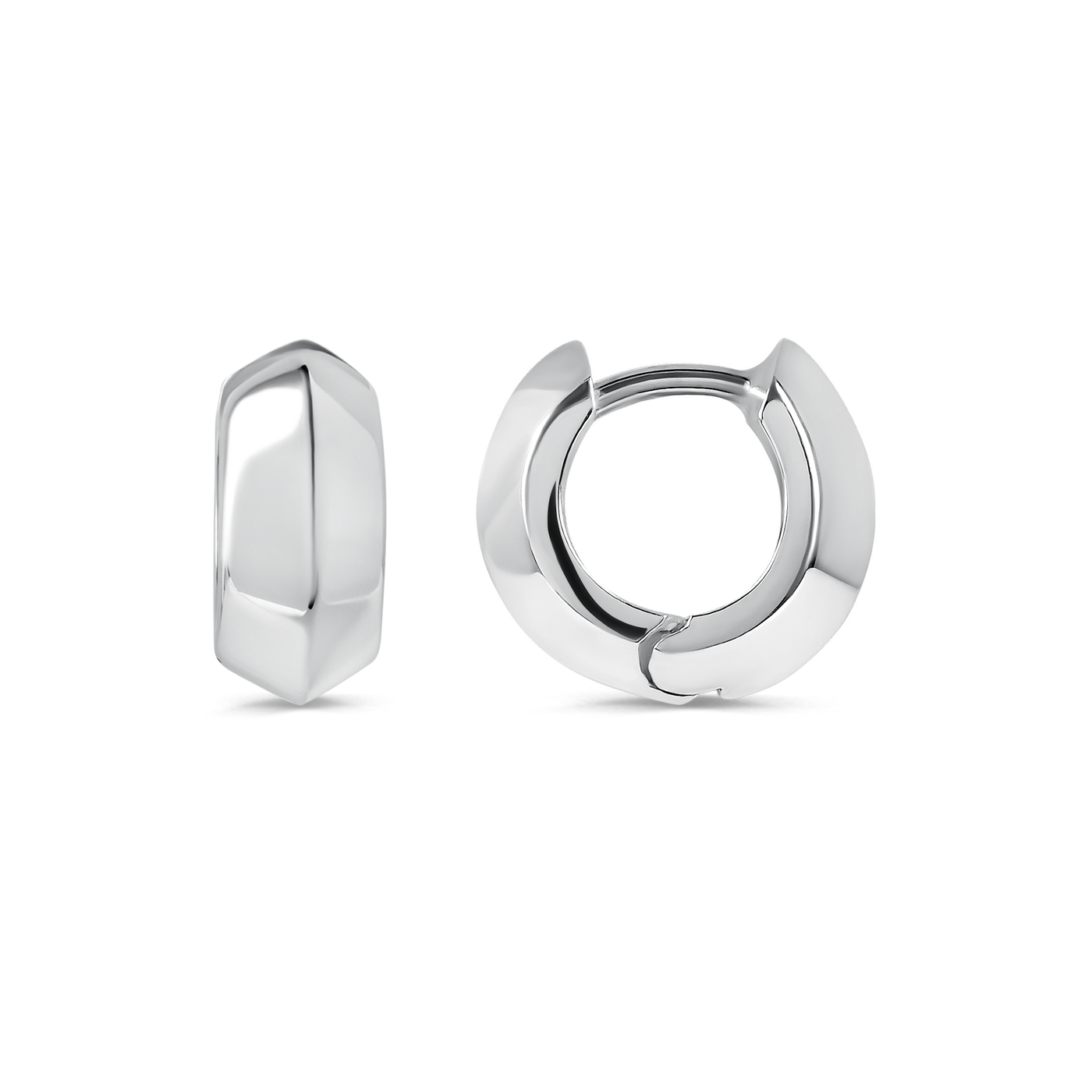 Sterling Silver Everyday Hoop Earrings