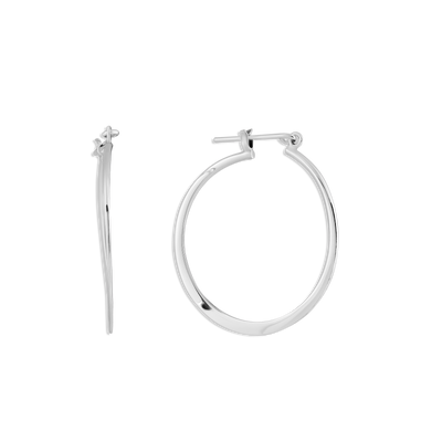 Sterling Silver Hoop Earrings