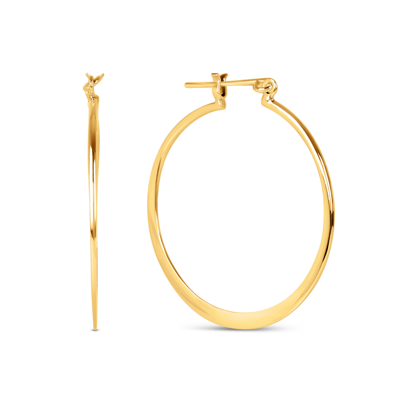 Gold Vermeil Sterling Silver Earrings
