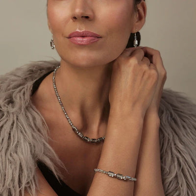 Carrie Elspeth Silver Dazzle Full Bracelet